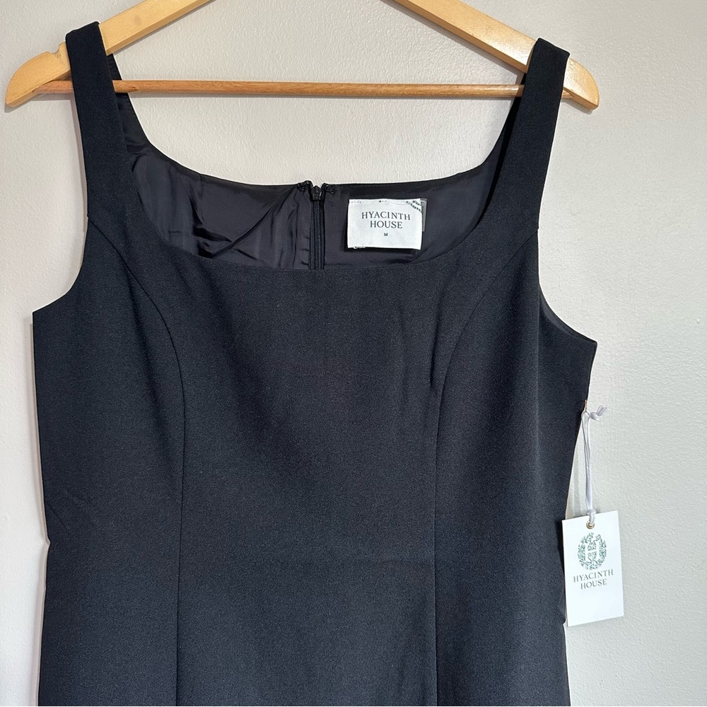 Hyacinth House Holly Golightly Black Mini Dress Size Medium NWT - Picture 4 of 6